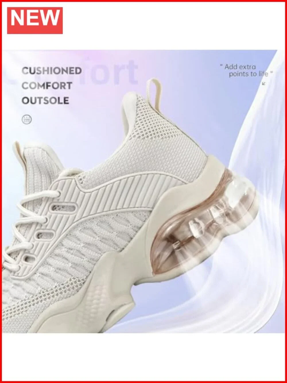 Women's Slip On Walking Shoes Air Running Casual Fashion Tennis Sneakers
